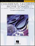 Children's Favorite Movie Songs piano sheet music cover Thumbnail